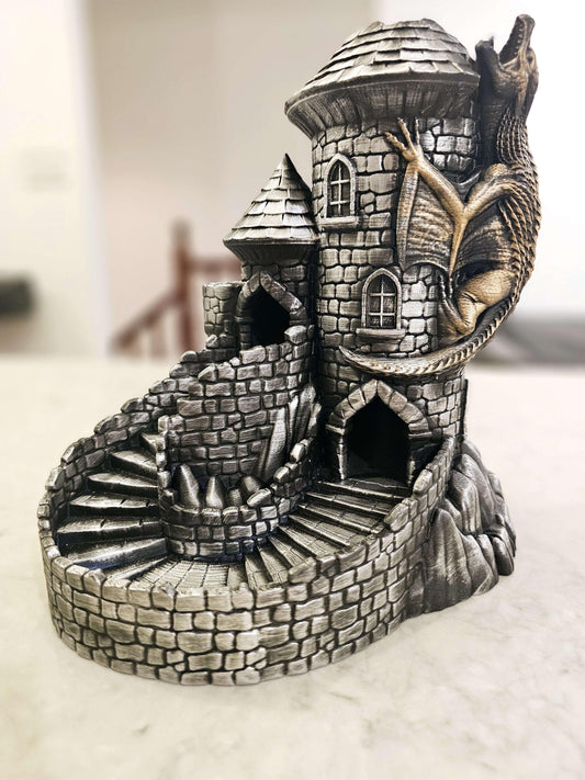 Dragon Dice Tower 3D Printed | Dungeons & Dragons Accessory | Handmade Gift