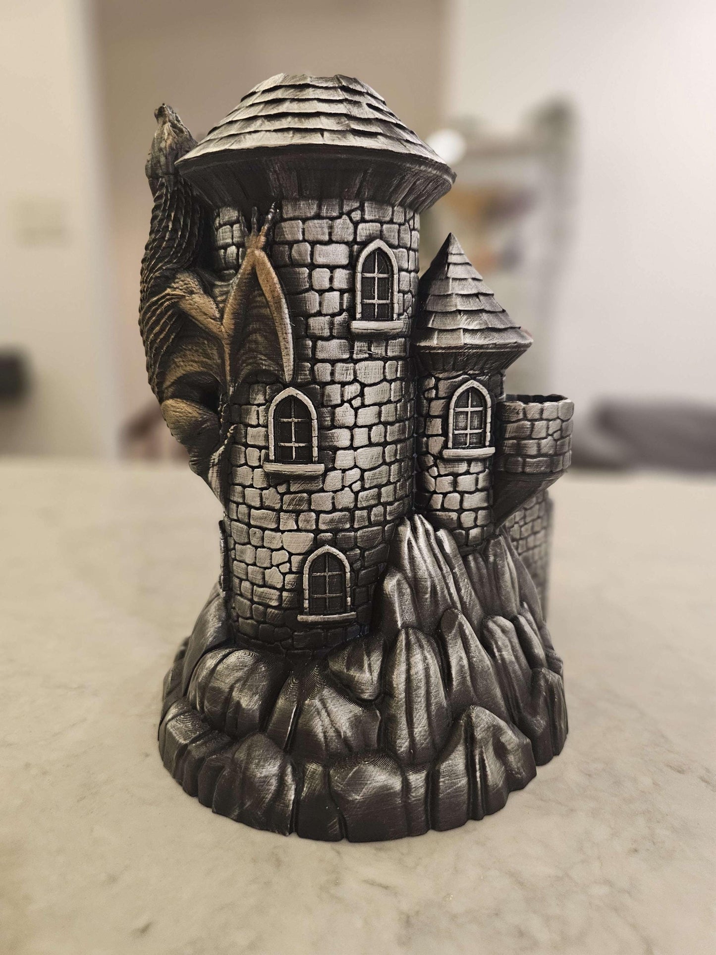 Dragon Dice Tower 3D Printed | Dungeons & Dragons Accessory | Handmade Gift