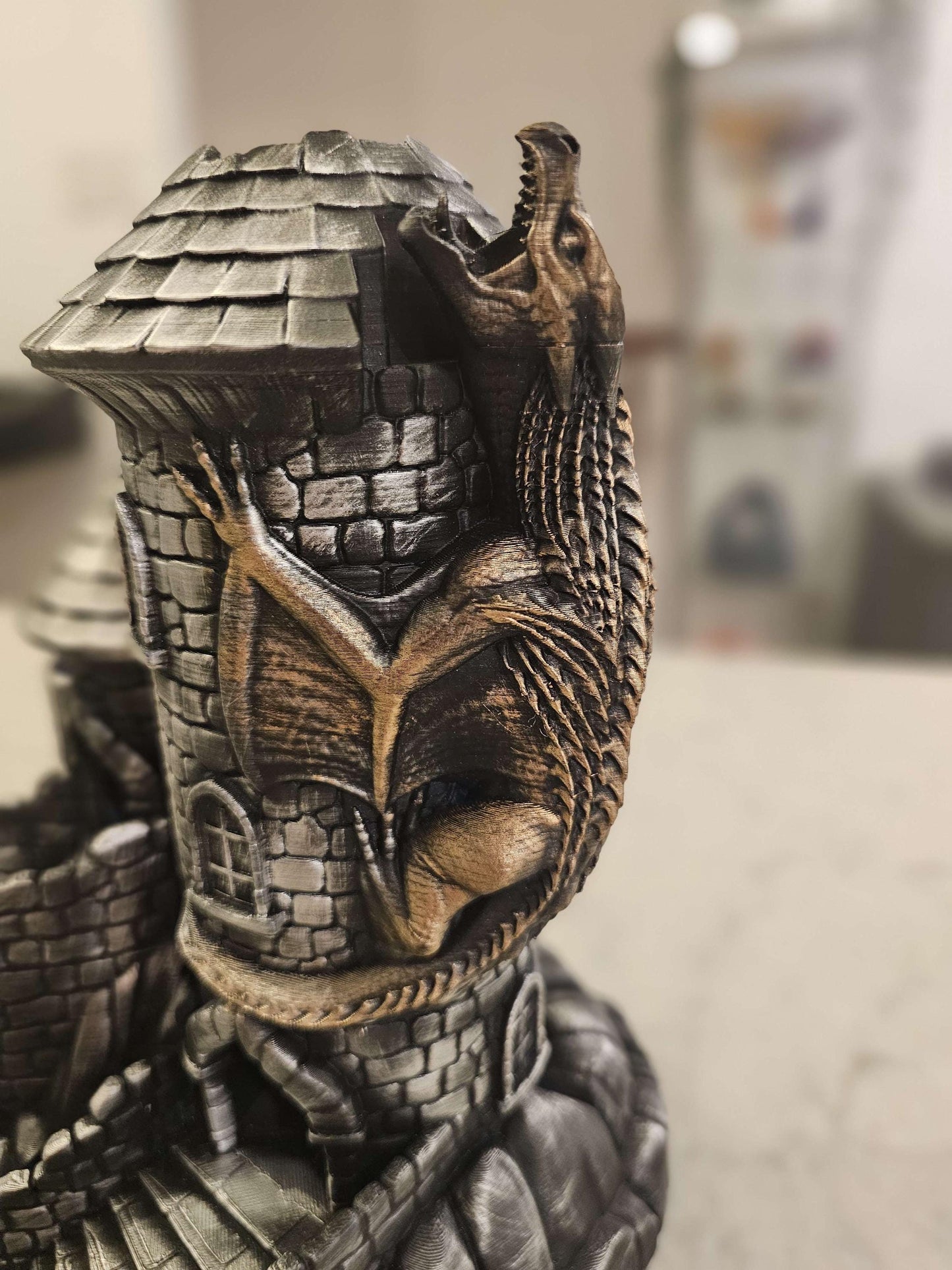 Dragon Dice Tower 3D Printed | Dungeons & Dragons Accessory | Handmade Gift