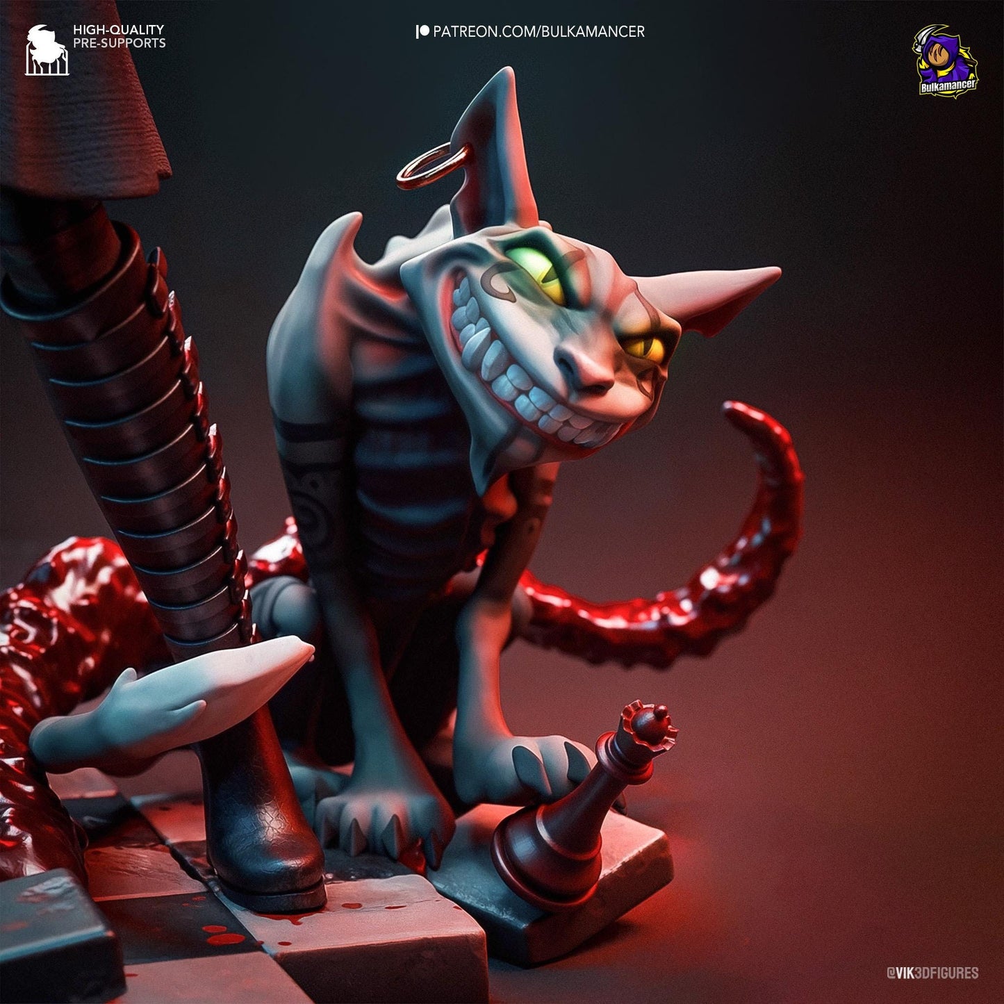 American McGee's Alice 3D Printed Resin Figurine | 8k Garage Kit [By Bulkamancer] UNPAINTED!