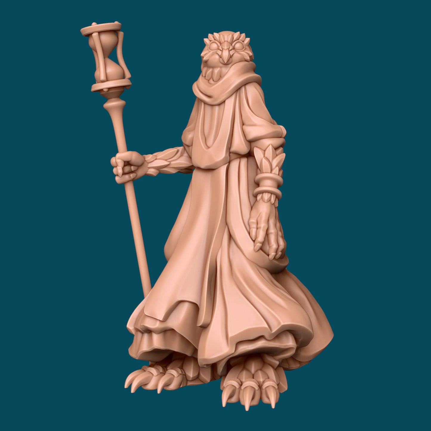 DnD Miniatures - Druid and Forest Folk Set | 8k 3D Print Resin | [By Awkward Penguin's Minis] UNPAINTED