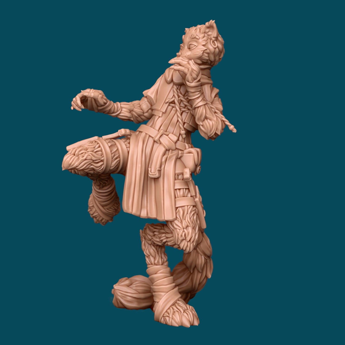 DnD Miniatures - Druid and Forest Folk Set | 8k 3D Print Resin | [By Awkward Penguin's Minis] UNPAINTED