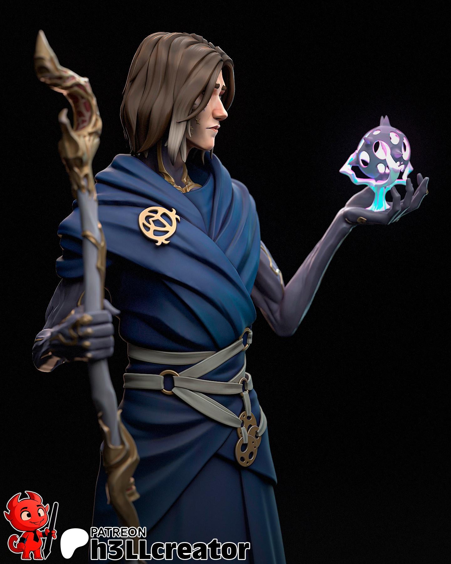 Victor 3D Printed Resin Figurine | 8k Garage Kit [By h3LLCreator] UNPAINTED!