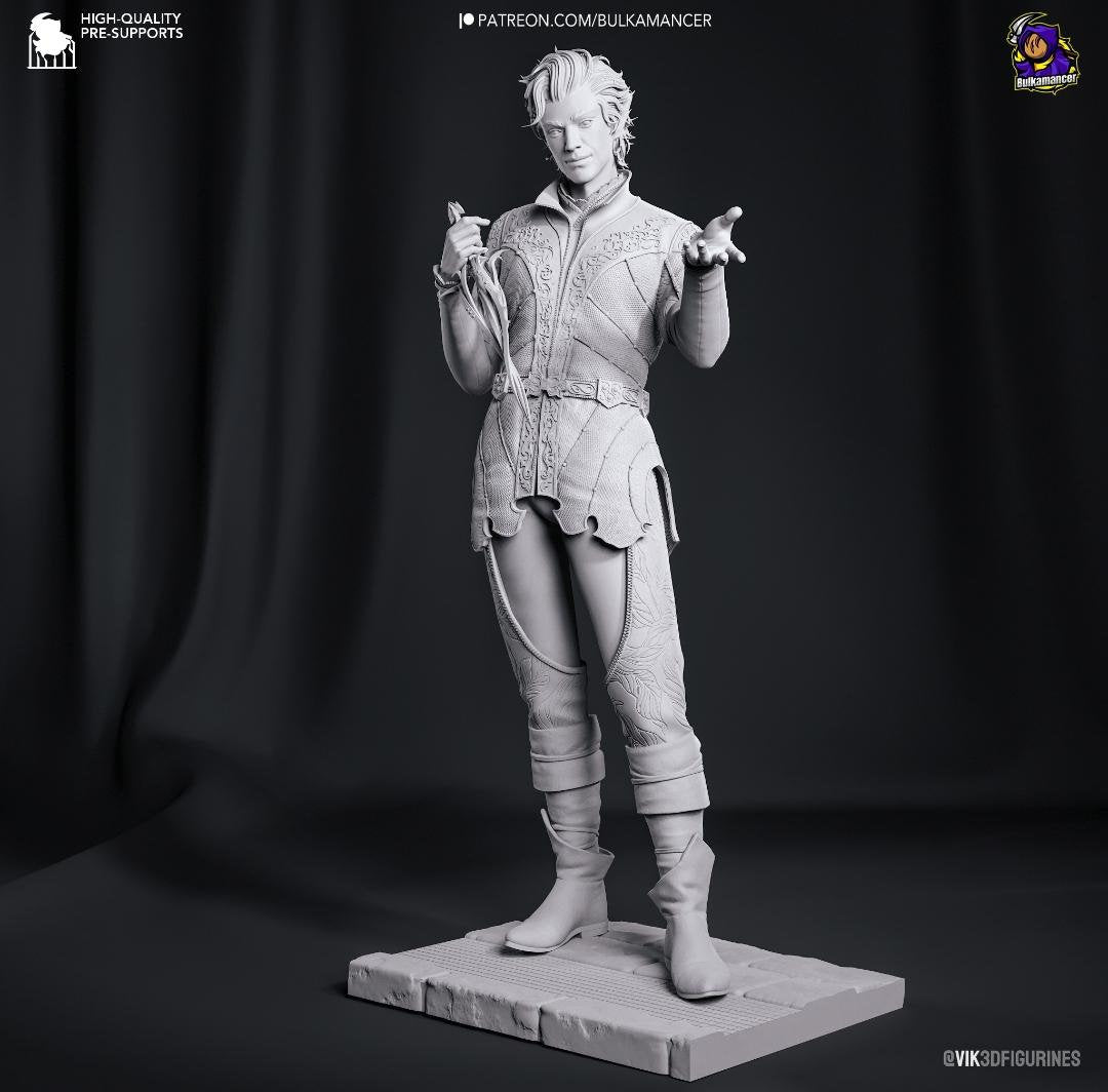 Astarion 3D Printed Resin Figurine | 8k Garage Kit [By Bulkamancer] UNPAINTED!