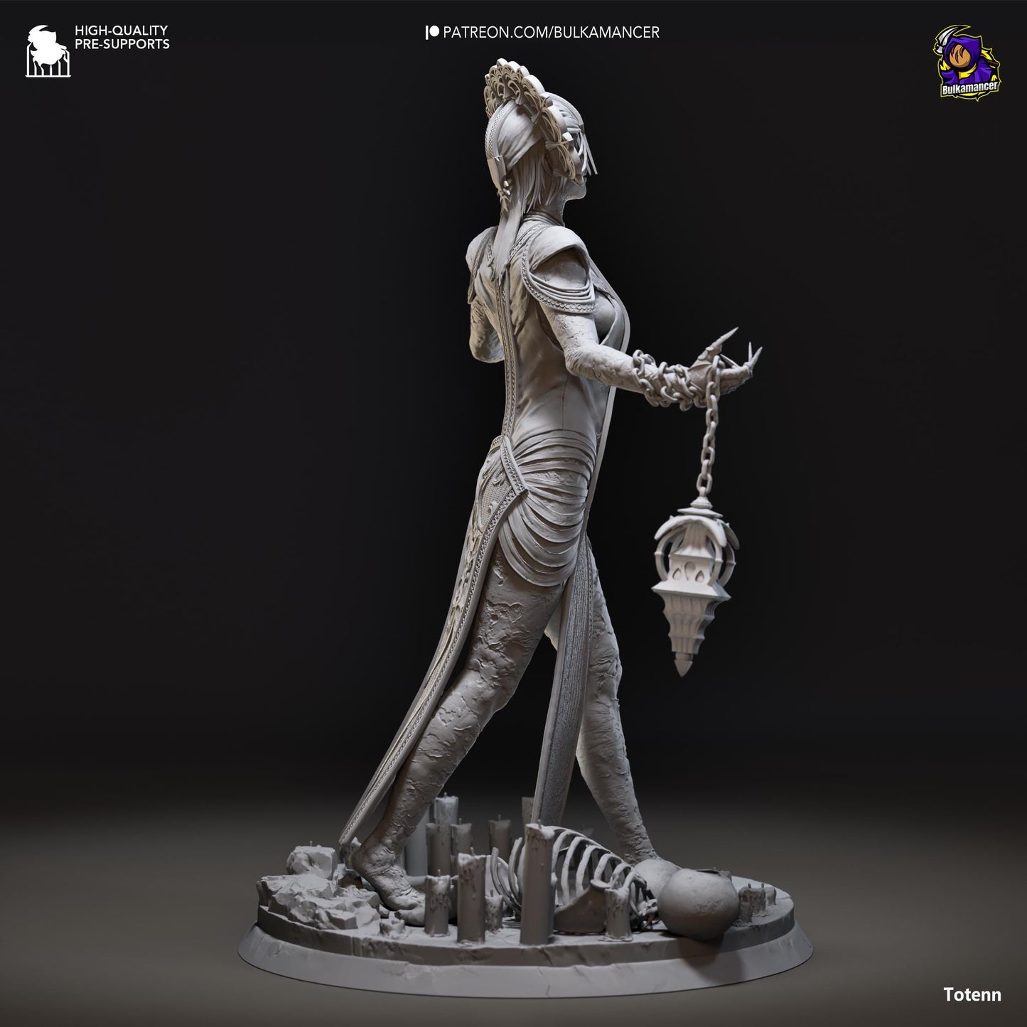 Plague 3D Printed Resin Figurine | 8k Garage Kit [By Bulkamancer] UNPAINTED!