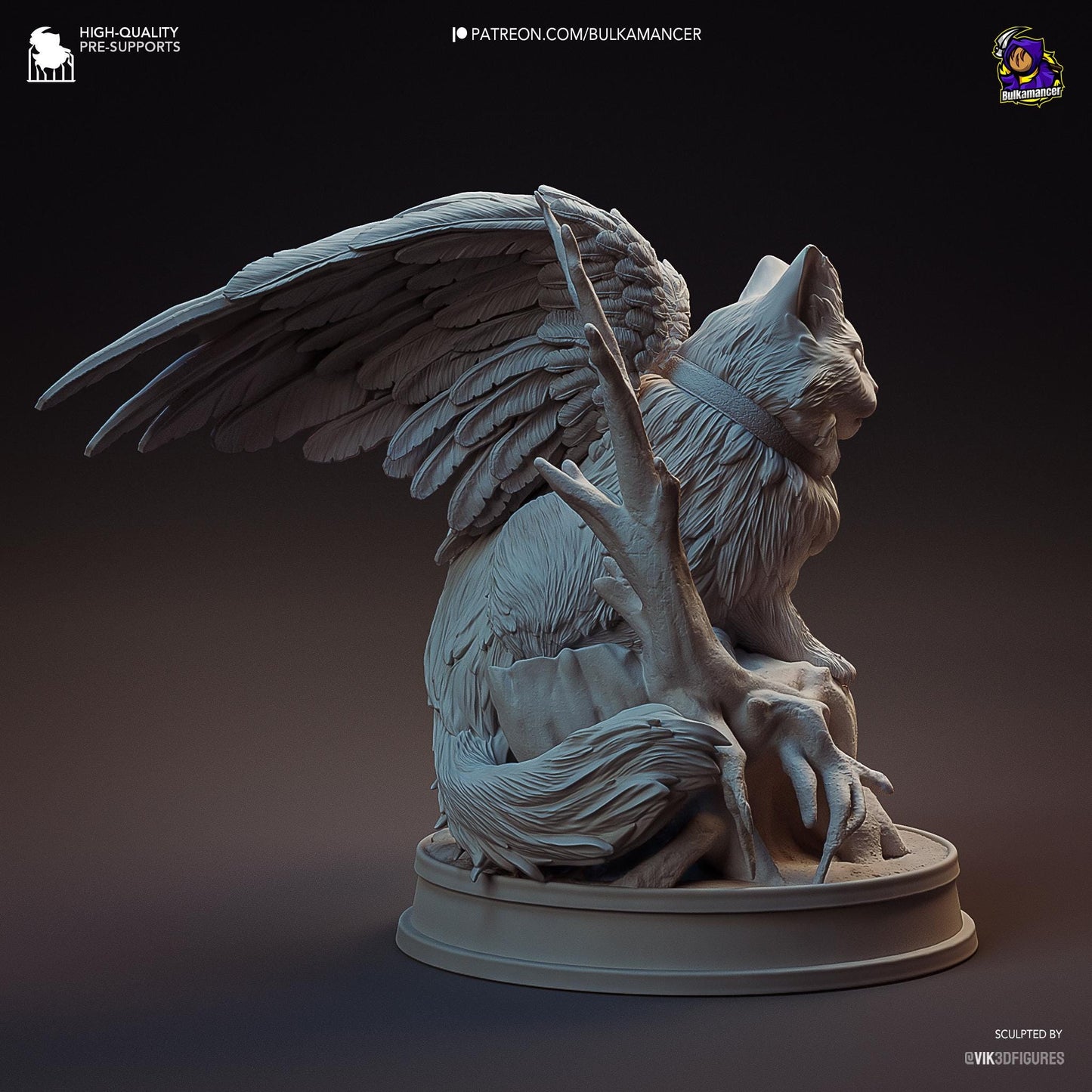 Tara 3D Printed Resin Figurine | 8k Garage Kit [By Bulkamancer] UNPAINTED!