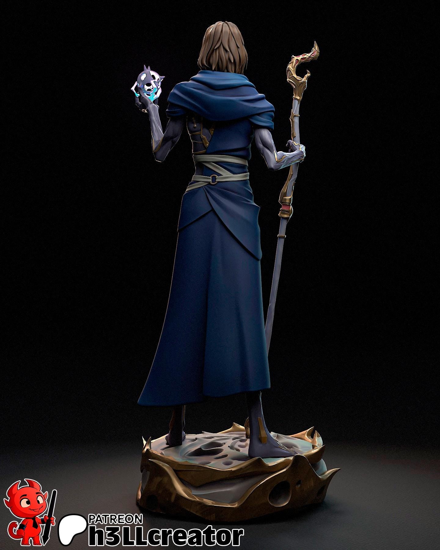 Victor 3D Printed Resin Figurine | 8k Garage Kit [By h3LLCreator] UNPAINTED!