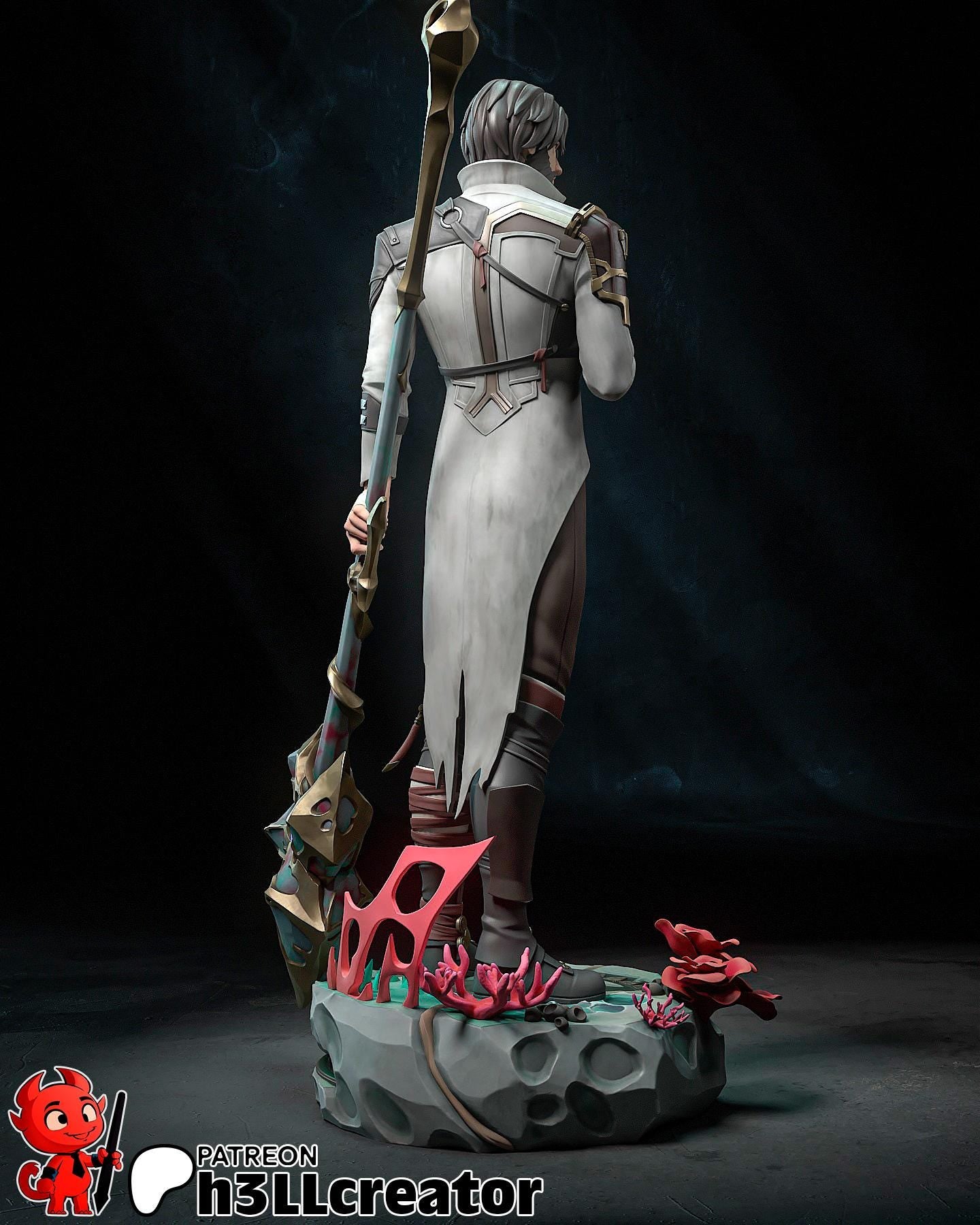 Jayce 3D Printed Resin Figurine | 8k Garage Kit [By h3LLCreator] UNPAINTED!