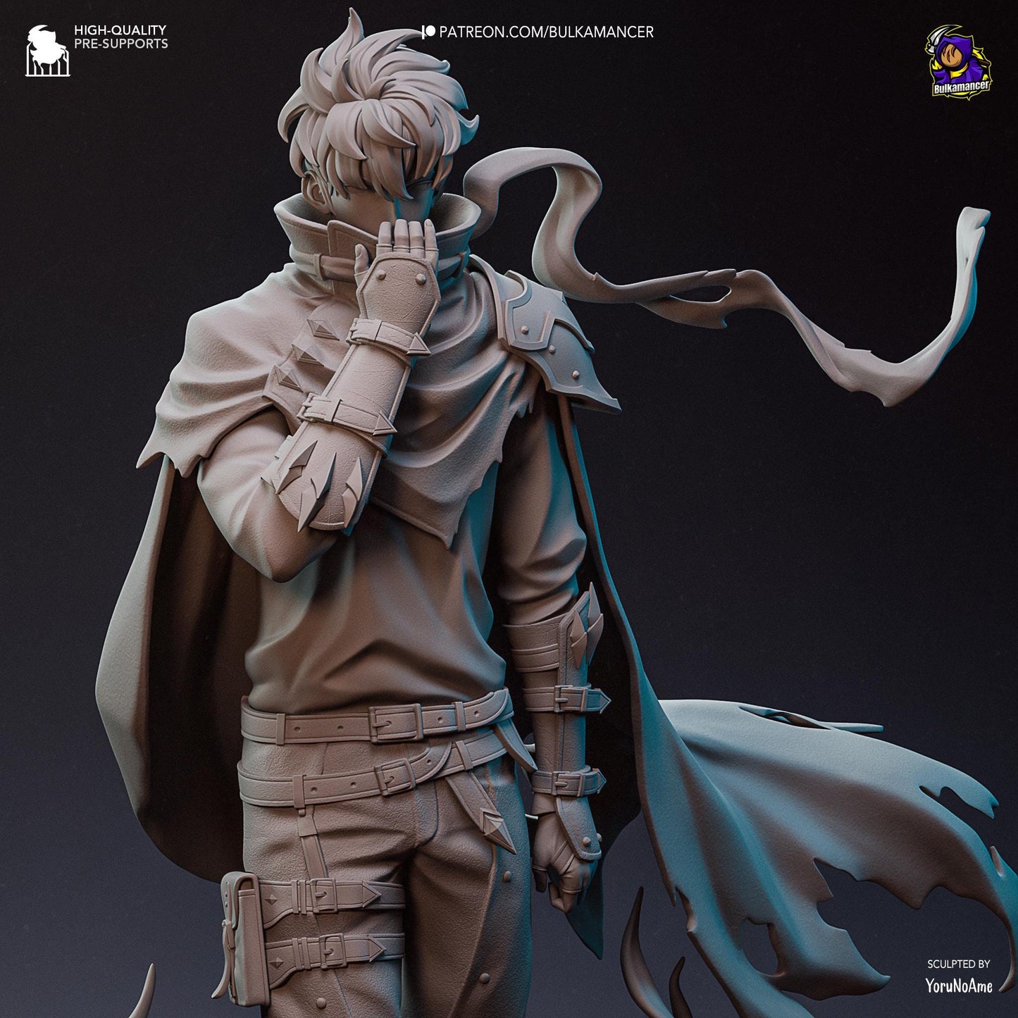 Sung Jin-Woo 3D Printed Resin Figurine | 8k Garage Kit [By Bulkamancer] UNPAINTED!