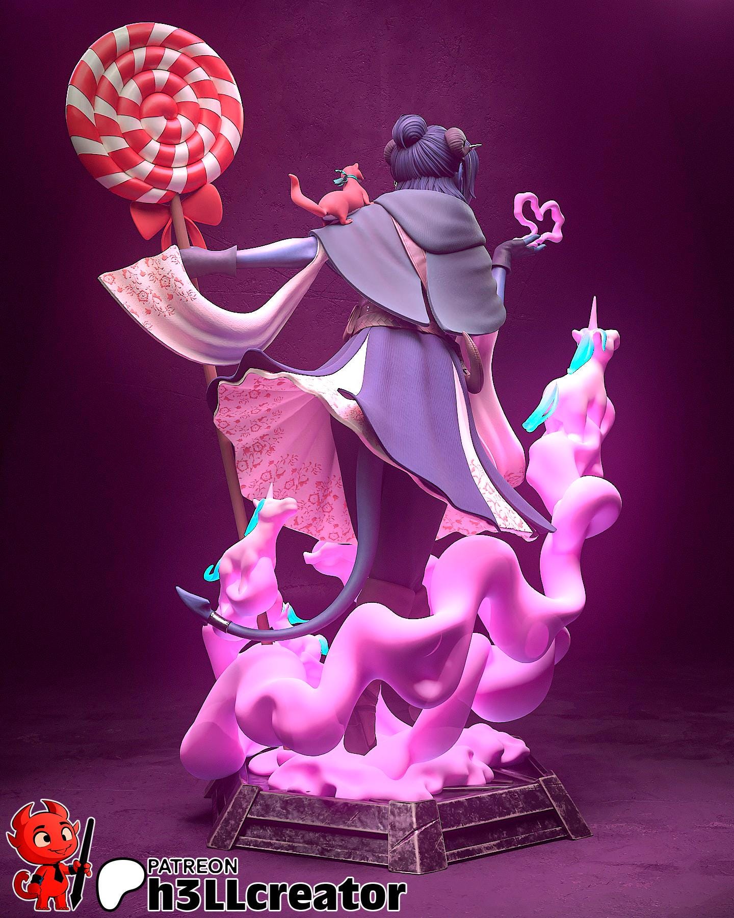 Jester 3D Printed Resin Figurine | 8k Garage Kit [By h3LLCreator] UNPAINTED!