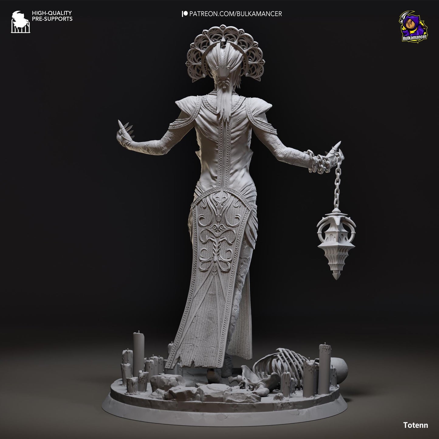 Plague 3D Printed Resin Figurine | 8k Garage Kit [By Bulkamancer] UNPAINTED!