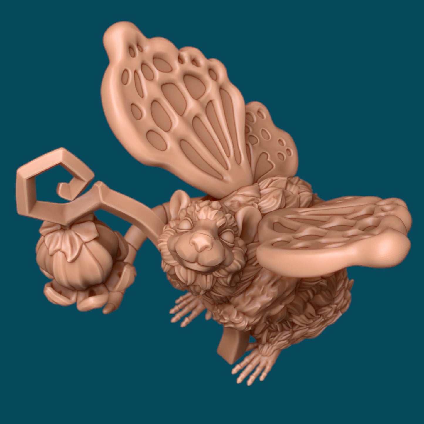 DnD Miniatures Pet Pack 1  | 8k 3D Print Resin | [By Awkward Penguin's Minis] UNPAINTED