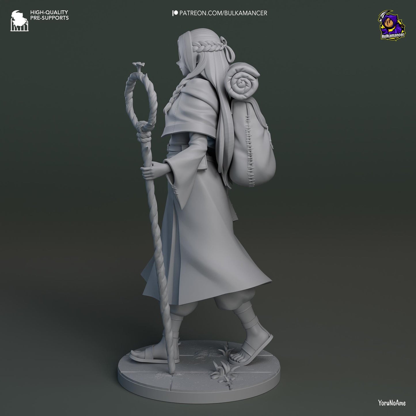 Marcille 3D Printed Resin Figurine | 8k Garage Kit [By Bulkamancer] UNPAINTED!