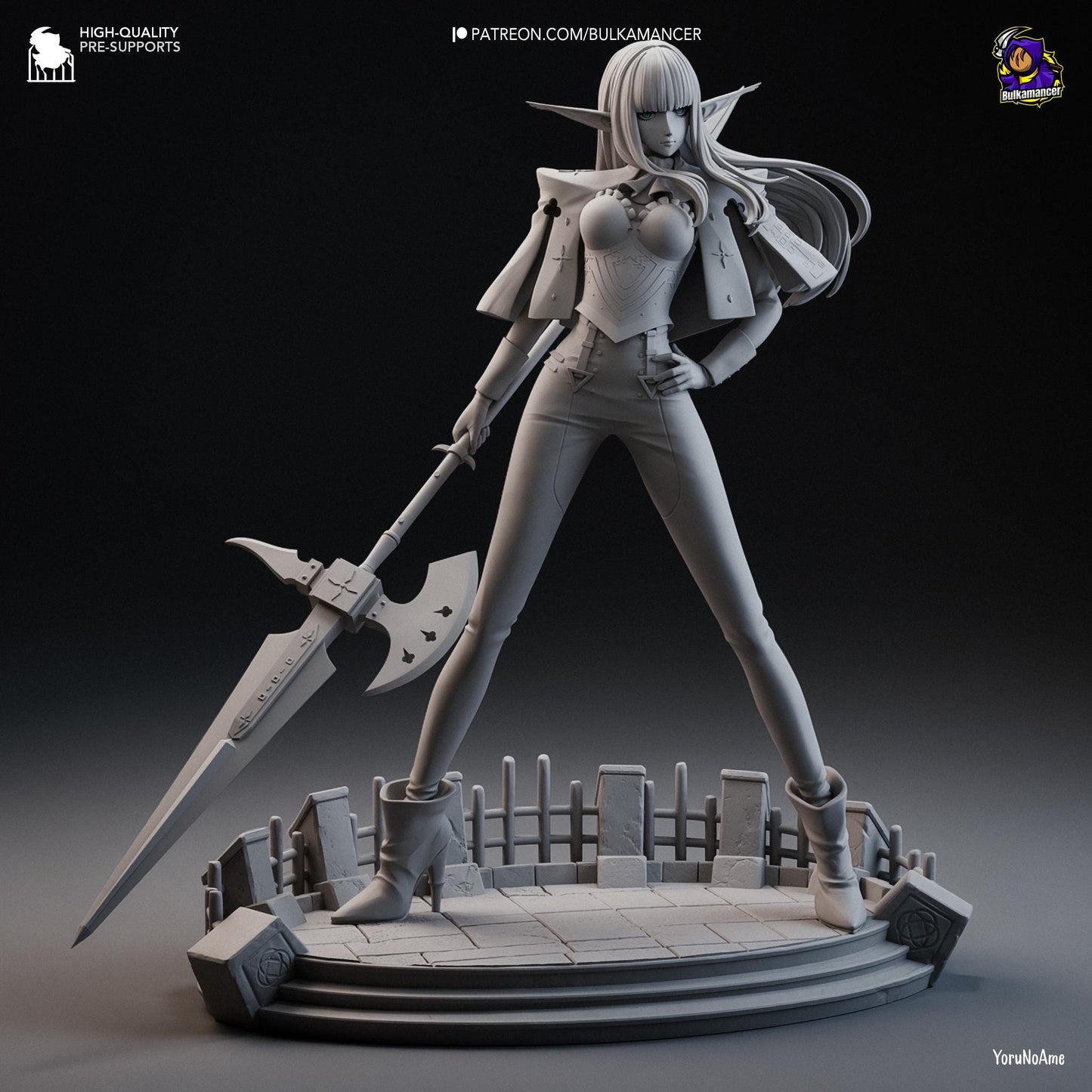 Hulkenberg 3D Printed Resin Figurine | 8k Garage Kit [By Bulkamancer] UNPAINTED!