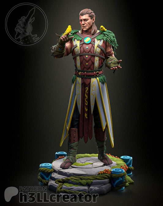 Halsin 3D Printed Resin Figurine | 8k Garage Kit [By h3LLCreator] UNPAINTED!