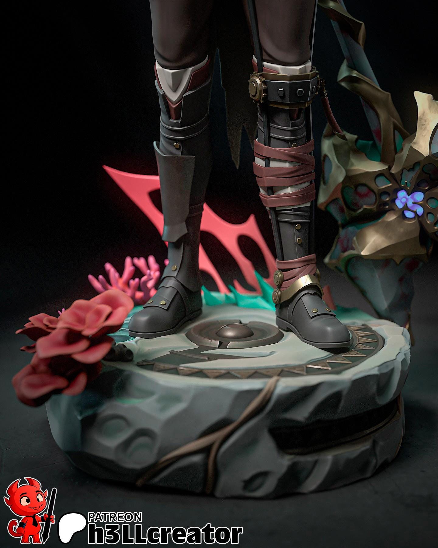 Jayce 3D Printed Resin Figurine | 8k Garage Kit [By h3LLCreator] UNPAINTED!