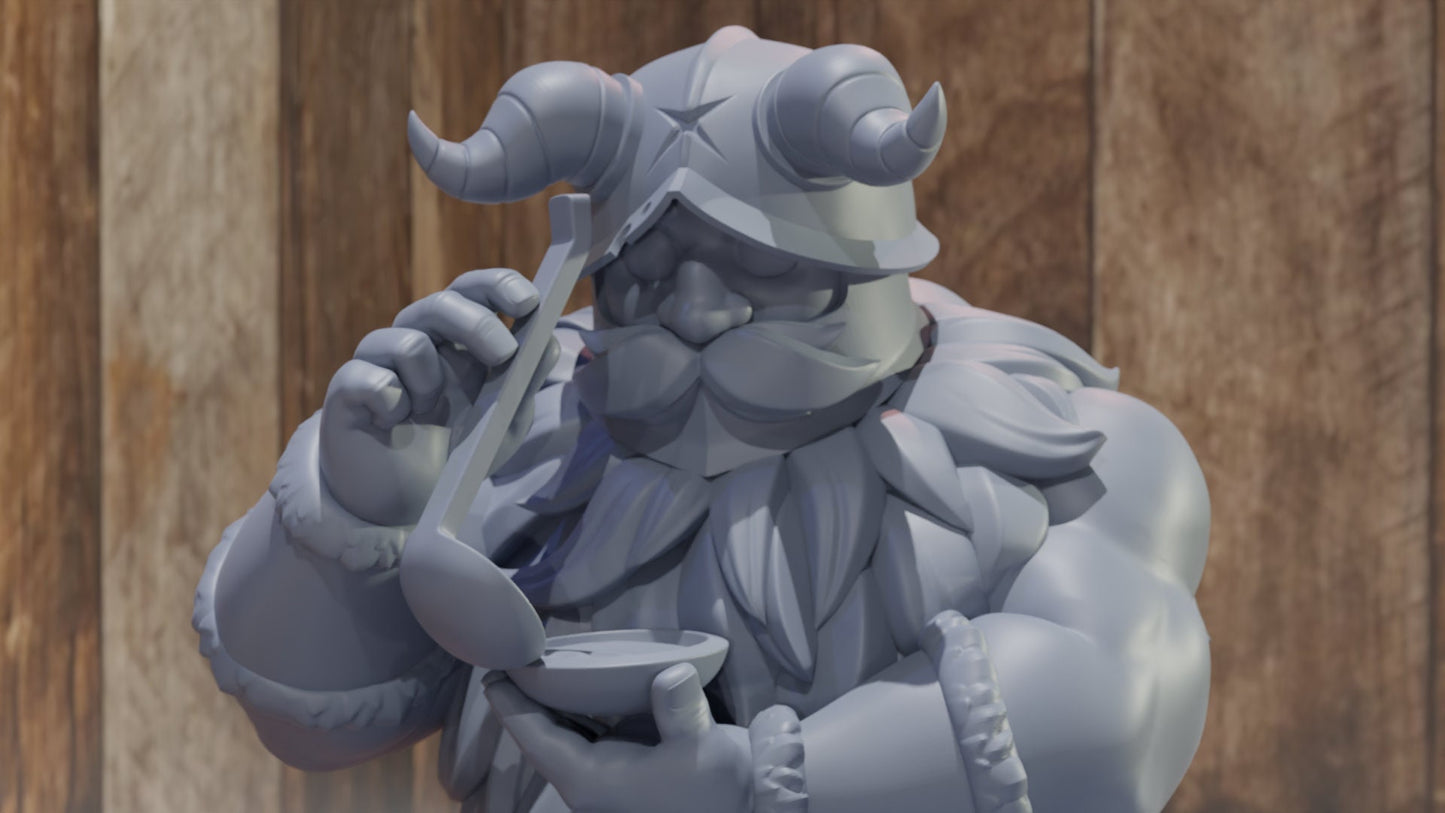 Senshi 3D Printed Resin Figurine | 8k Garage Kit [By h3LLCreator] UNPAINTED!