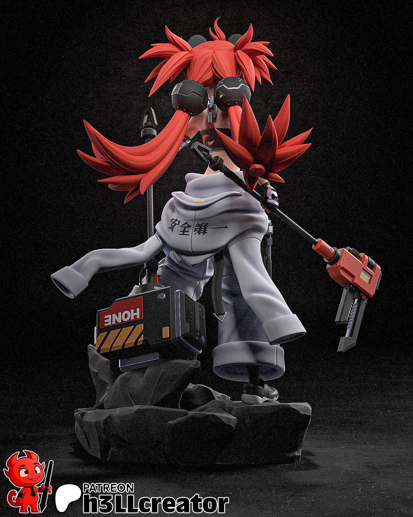 Koleda 3D Printed Resin Figurine | 8k Garage Kit [By h3LLCreator] UNPAINTED!