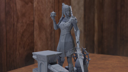 Shadowheart 3D Printed Resin Figurine | 8k Garage Kit [By h3LLCreator] UNPAINTED!
