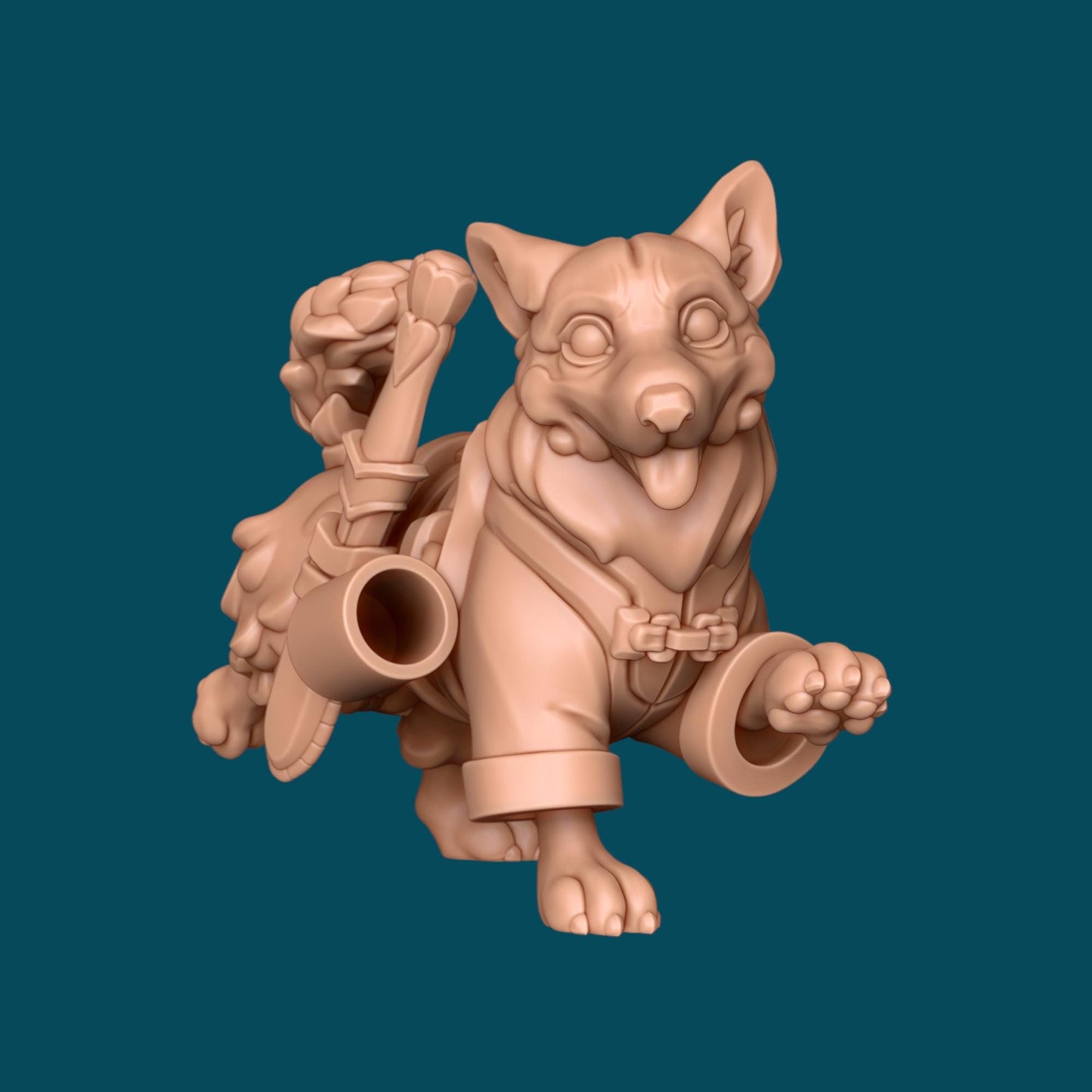 DnD Miniatures Pet Pack 1  | 8k 3D Print Resin | [By Awkward Penguin's Minis] UNPAINTED