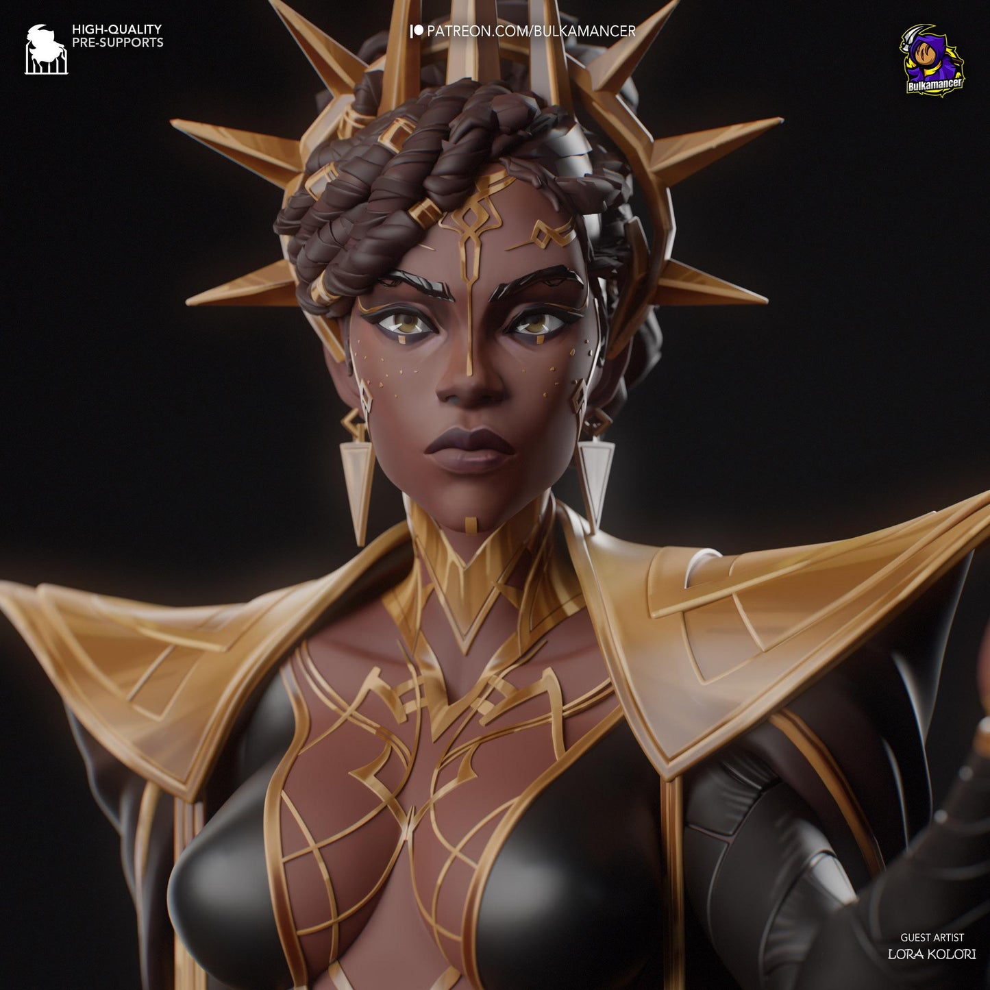 Mel 3D Printed Resin Figurine | 8k Garage Kit [By Bulkamancer] UNPAINTED!