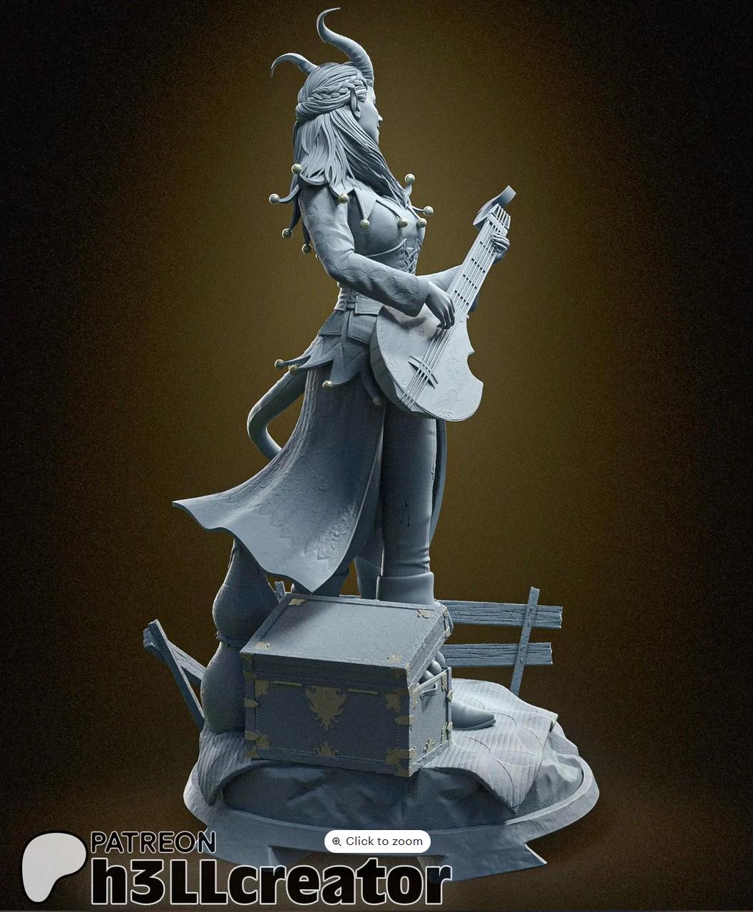 Alfira 3D Printed Resin Figurine | 8k Garage Kit [By H3LLCreator] UNPAINTED!