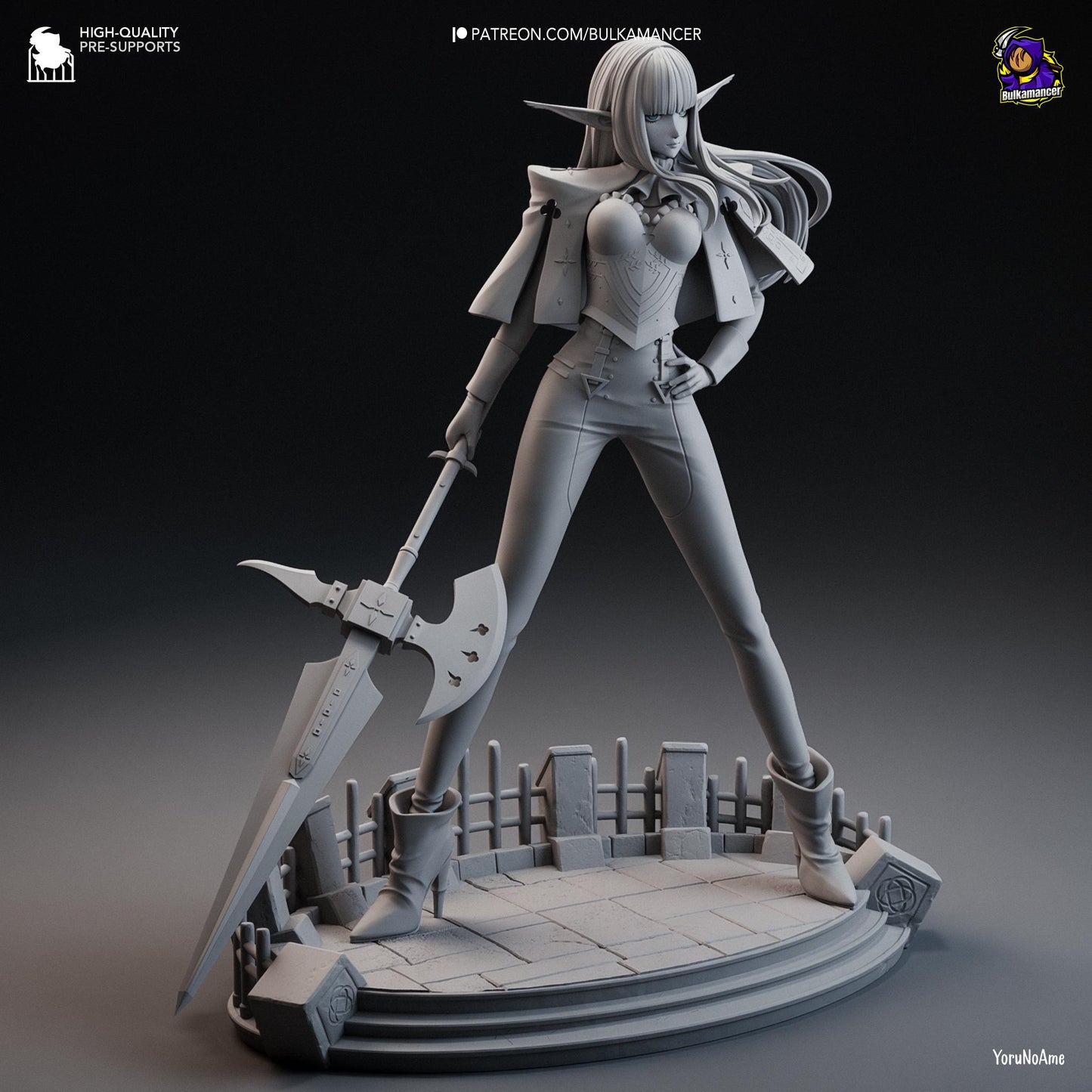 Hulkenberg 3D Printed Resin Figurine | 8k Garage Kit [By Bulkamancer] UNPAINTED!