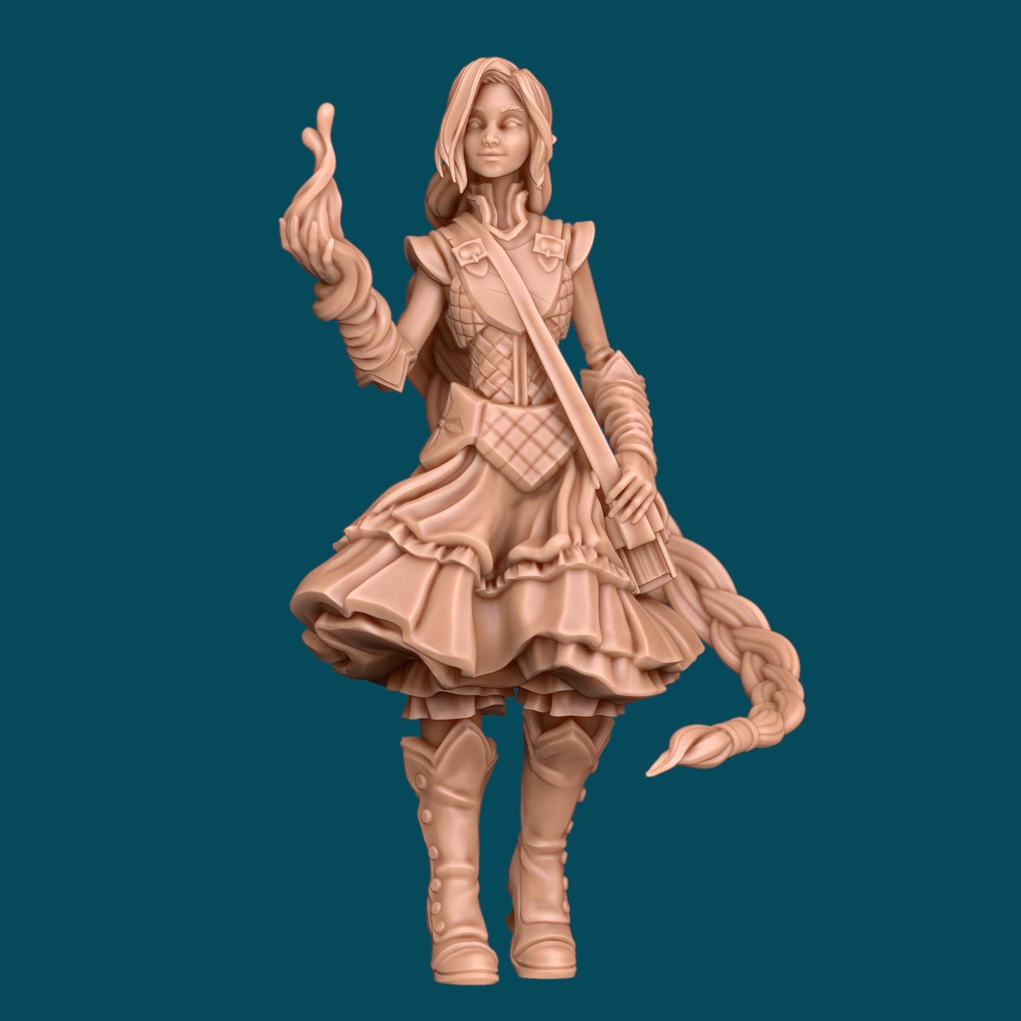 DnD Miniatures: Adventurer Pack 1  | 8k 3D Print Resin | [By Awkward Penguin's Minis] UNPAINTED