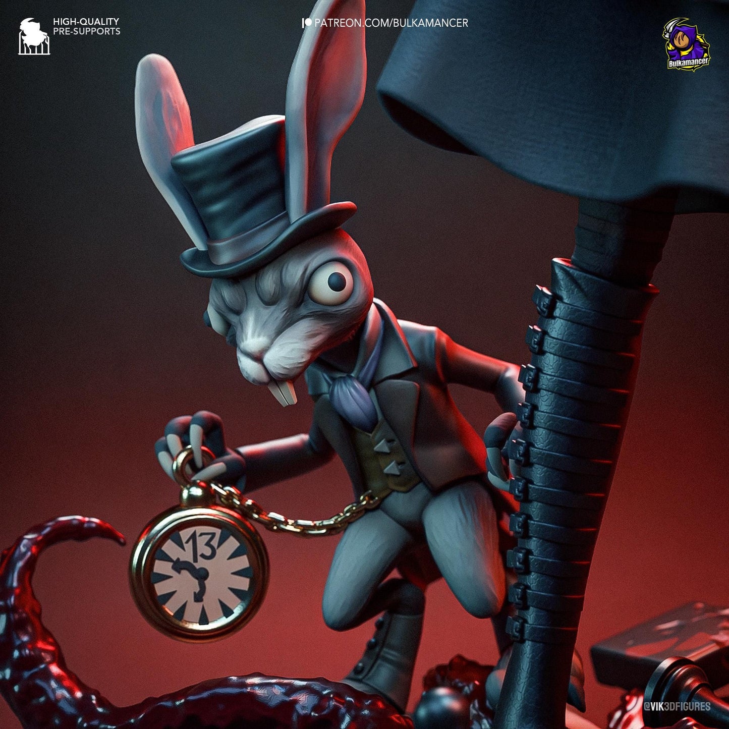 American McGee's Alice 3D Printed Resin Figurine | 8k Garage Kit [By Bulkamancer] UNPAINTED!