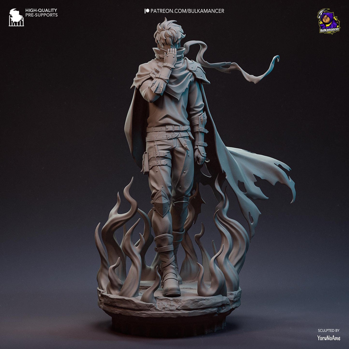Sung Jin-Woo 3D Printed Resin Figurine | 8k Garage Kit [By Bulkamancer] UNPAINTED!