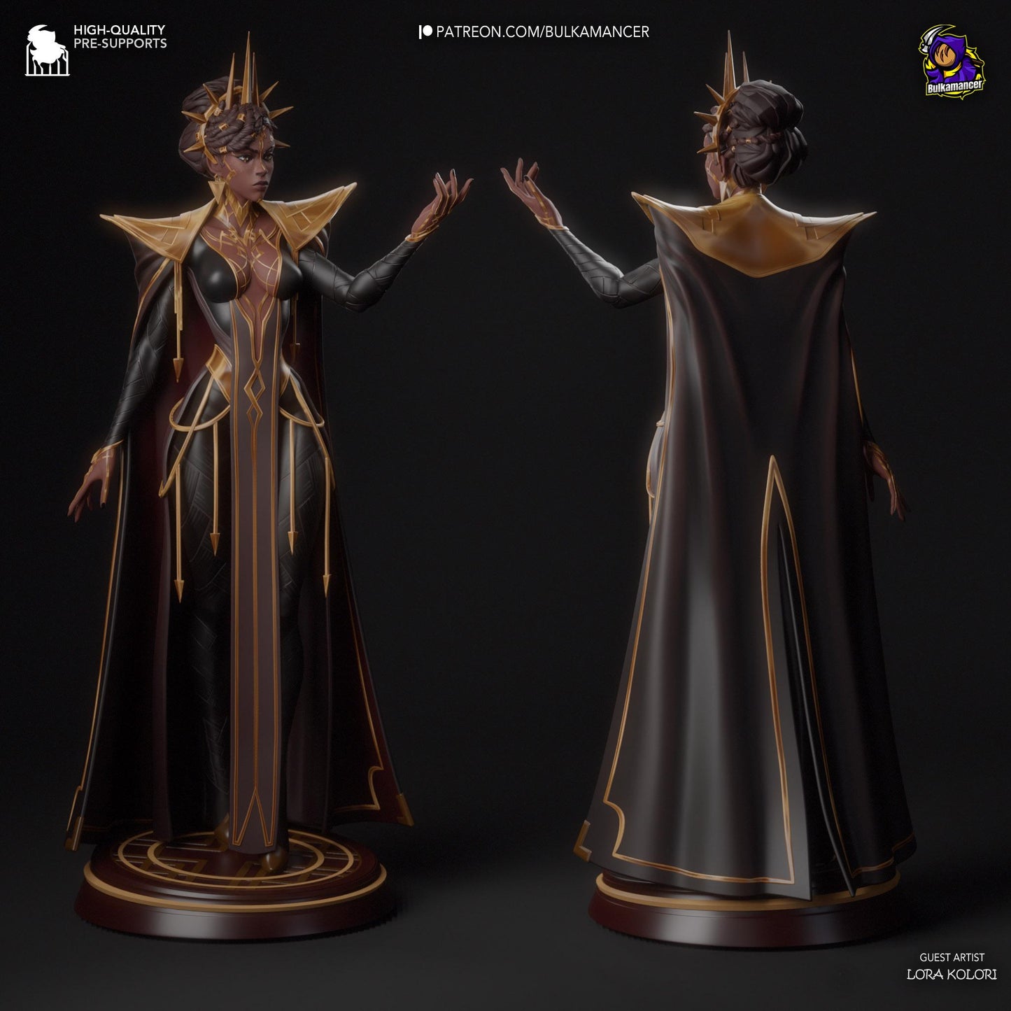Mel 3D Printed Resin Figurine | 8k Garage Kit [By Bulkamancer] UNPAINTED!