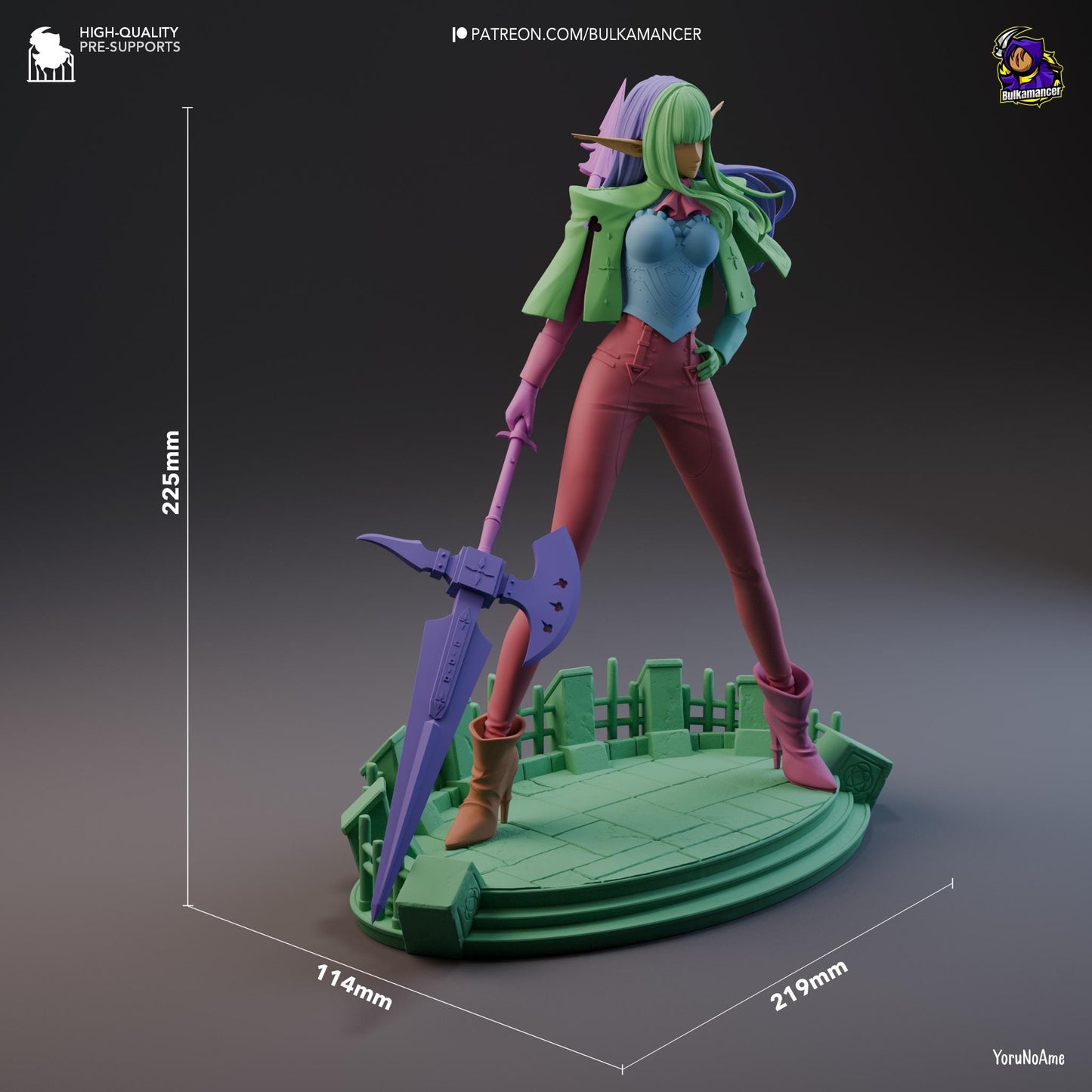 Hulkenberg 3D Printed Resin Figurine | 8k Garage Kit [By Bulkamancer] UNPAINTED!