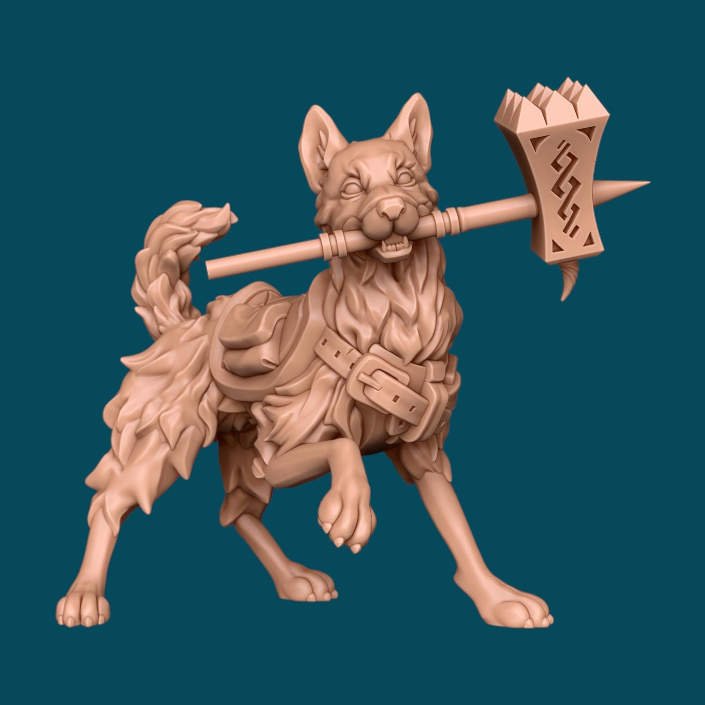 DnD Miniatures Pet Pack 1  | 8k 3D Print Resin | [By Awkward Penguin's Minis] UNPAINTED