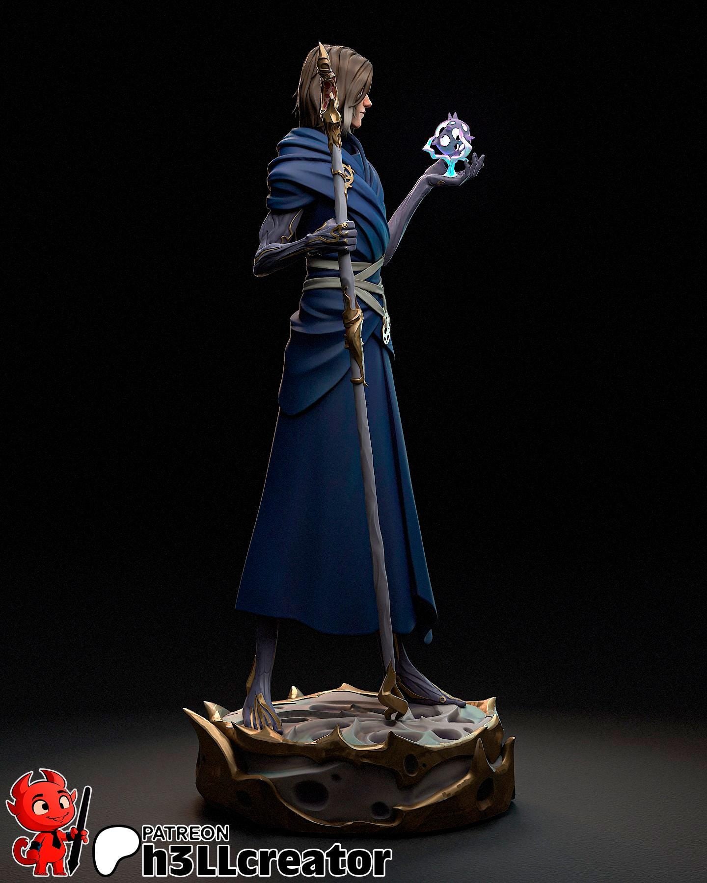 Victor 3D Printed Resin Figurine | 8k Garage Kit [By h3LLCreator] UNPAINTED!