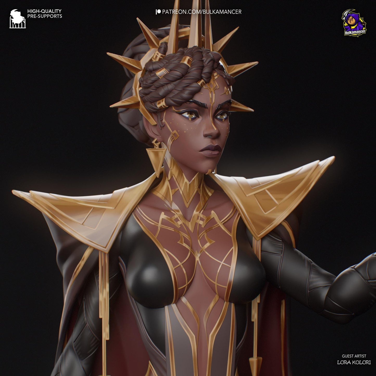 Mel 3D Printed Resin Figurine | 8k Garage Kit [By Bulkamancer] UNPAINTED!