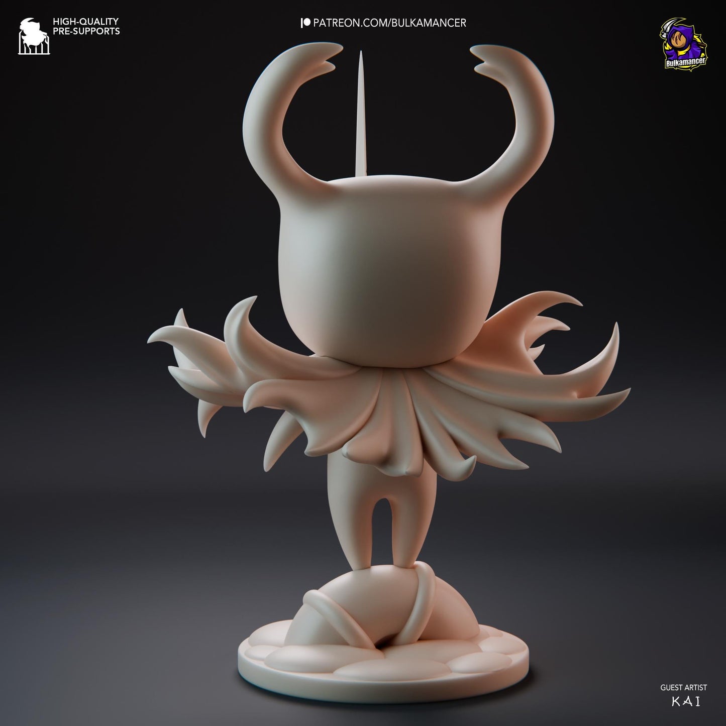 Hollow Knight 3D Printed Resin Figurine | 8k Garage Kit [By Bulkamancer] *UNPAINTED!*