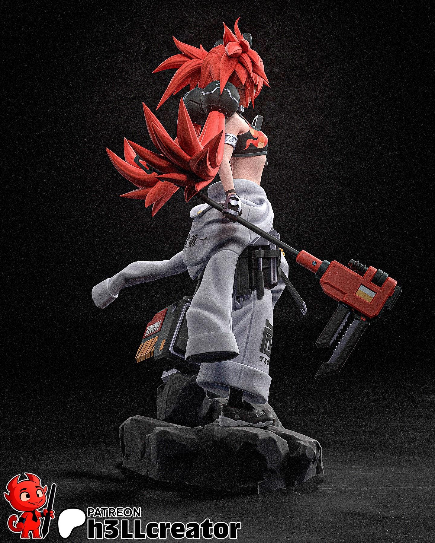 Koleda 3D Printed Resin Figurine | 8k Garage Kit [By h3LLCreator] UNPAINTED!