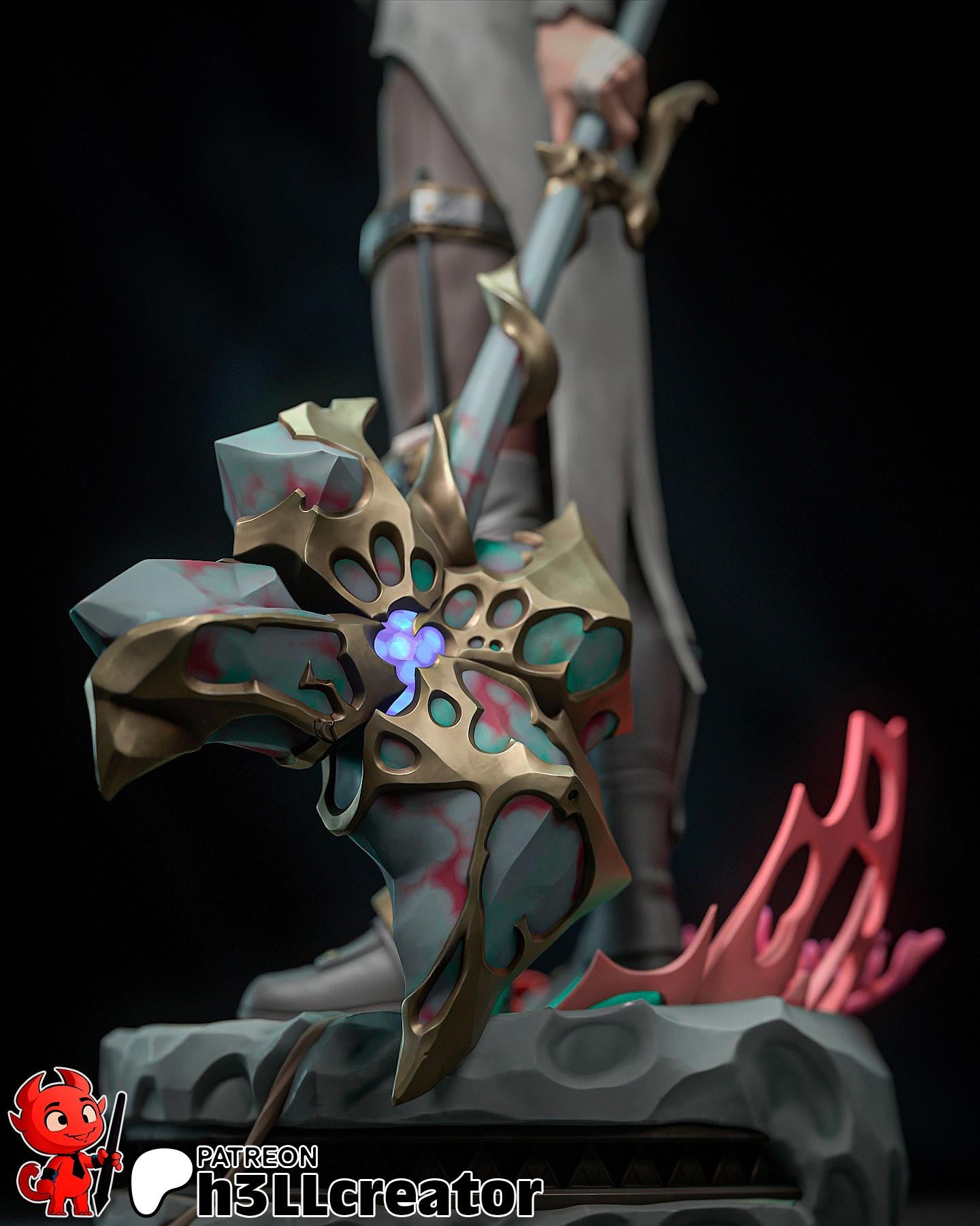 Jayce 3D Printed Resin Figurine | 8k Garage Kit [By h3LLCreator] UNPAINTED!
