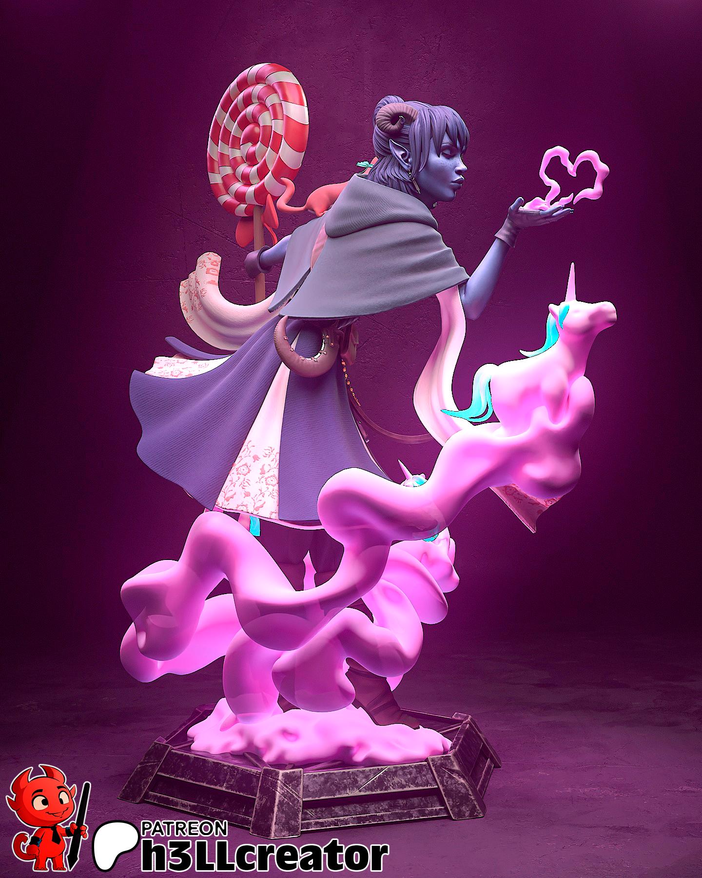 Jester 3D Printed Resin Figurine | 8k Garage Kit [By h3LLCreator] UNPAINTED!
