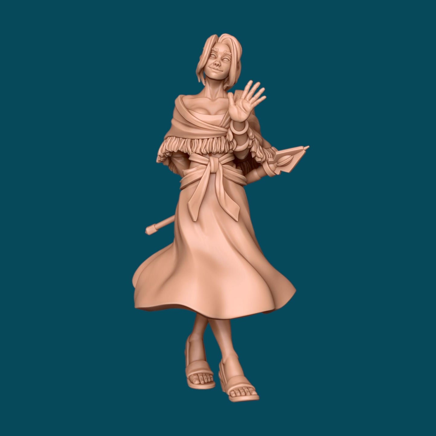 DnD Miniatures: Adventurer Pack 1  | 8k 3D Print Resin | [By Awkward Penguin's Minis] UNPAINTED