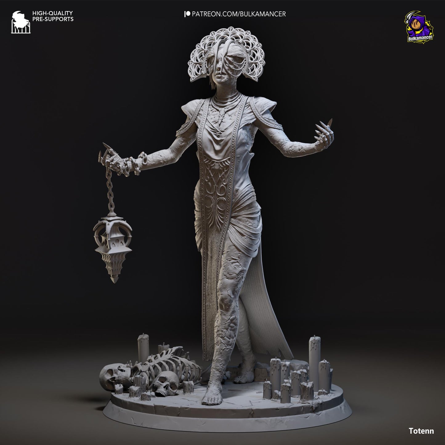 Plague 3D Printed Resin Figurine | 8k Garage Kit [By Bulkamancer] UNPAINTED!