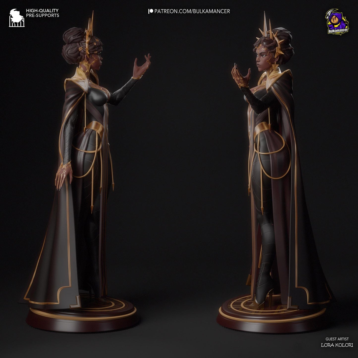 Mel 3D Printed Resin Figurine | 8k Garage Kit [By Bulkamancer] UNPAINTED!