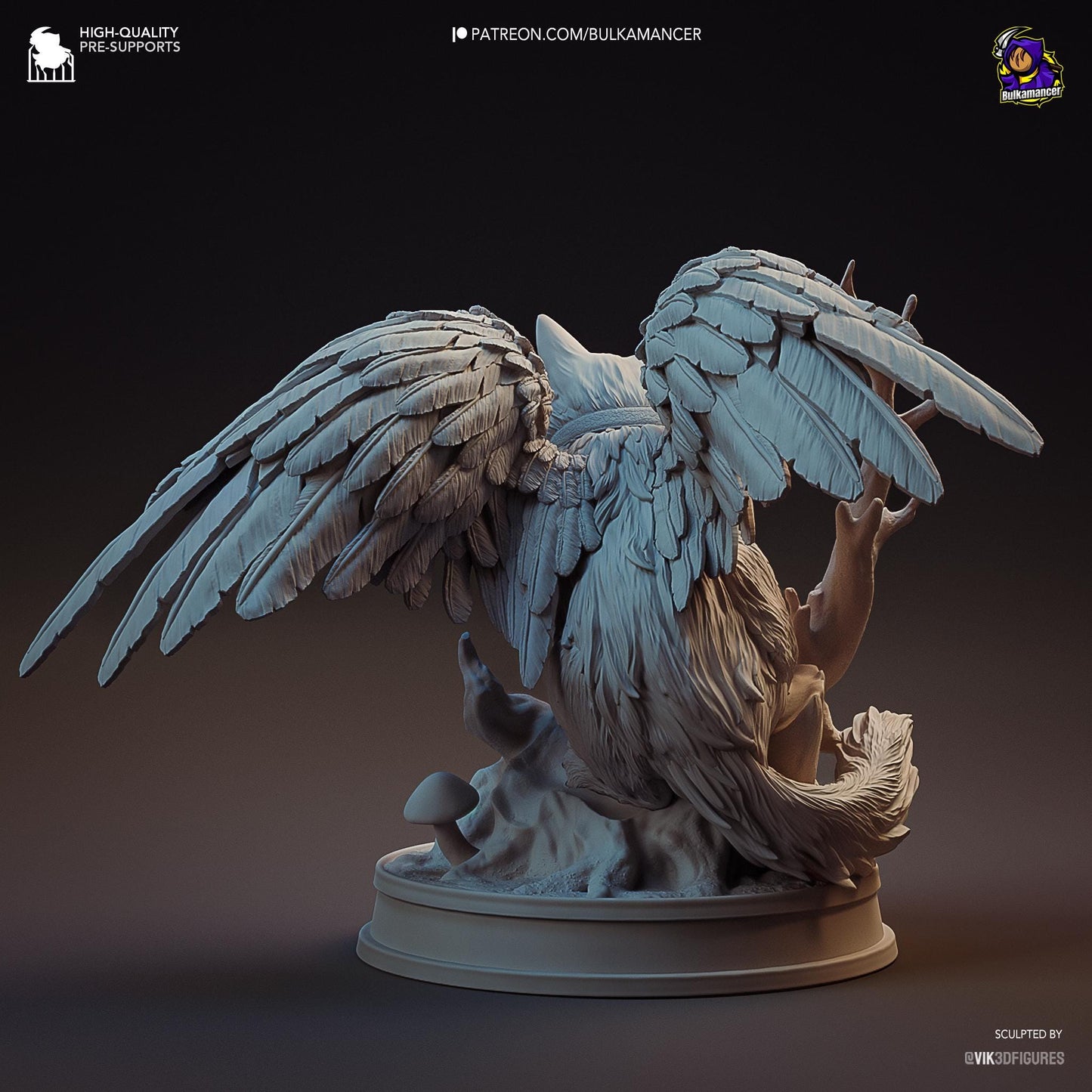 Tara 3D Printed Resin Figurine | 8k Garage Kit [By Bulkamancer] UNPAINTED!