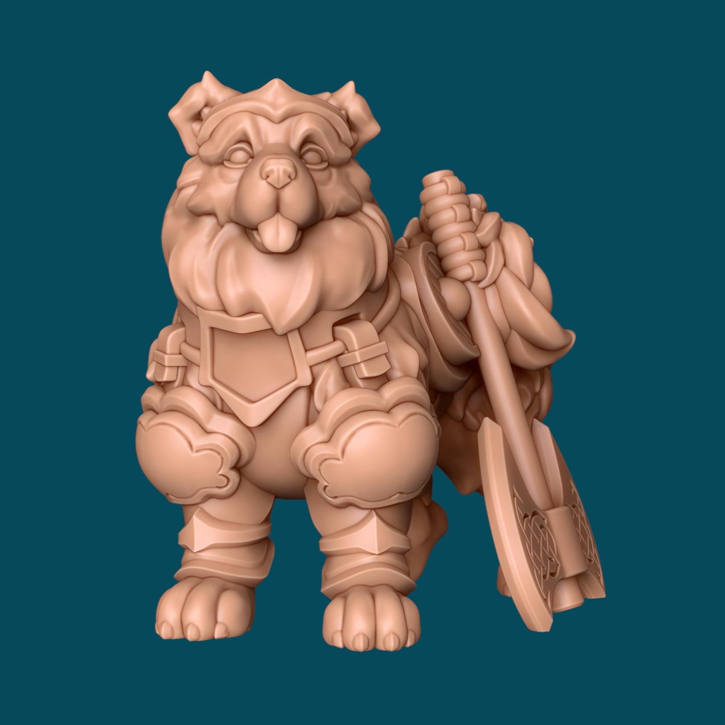 DnD Miniatures Pet Pack 1  | 8k 3D Print Resin | [By Awkward Penguin's Minis] UNPAINTED