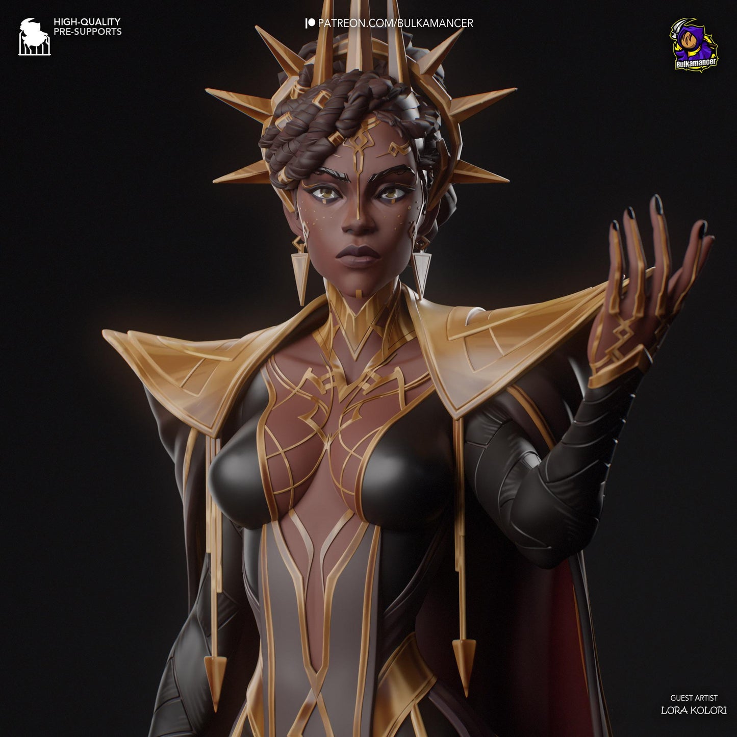 Mel 3D Printed Resin Figurine | 8k Garage Kit [By Bulkamancer] UNPAINTED!
