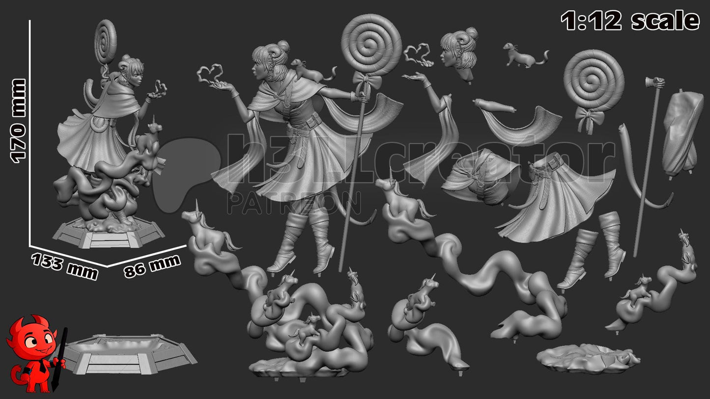 Jester 3D Printed Resin Figurine | 8k Garage Kit [By h3LLCreator] UNPAINTED!