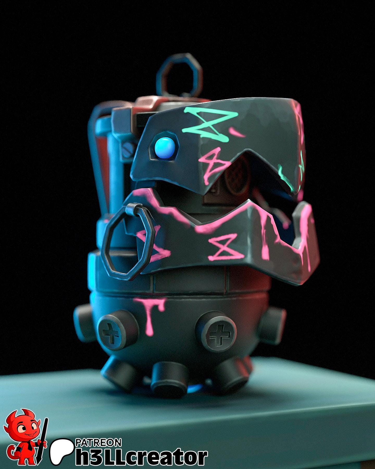 Caitlyn 3D Printed Resin Figurine | 8k Garage Kit [By H3LLCreator] UNPAINTED!