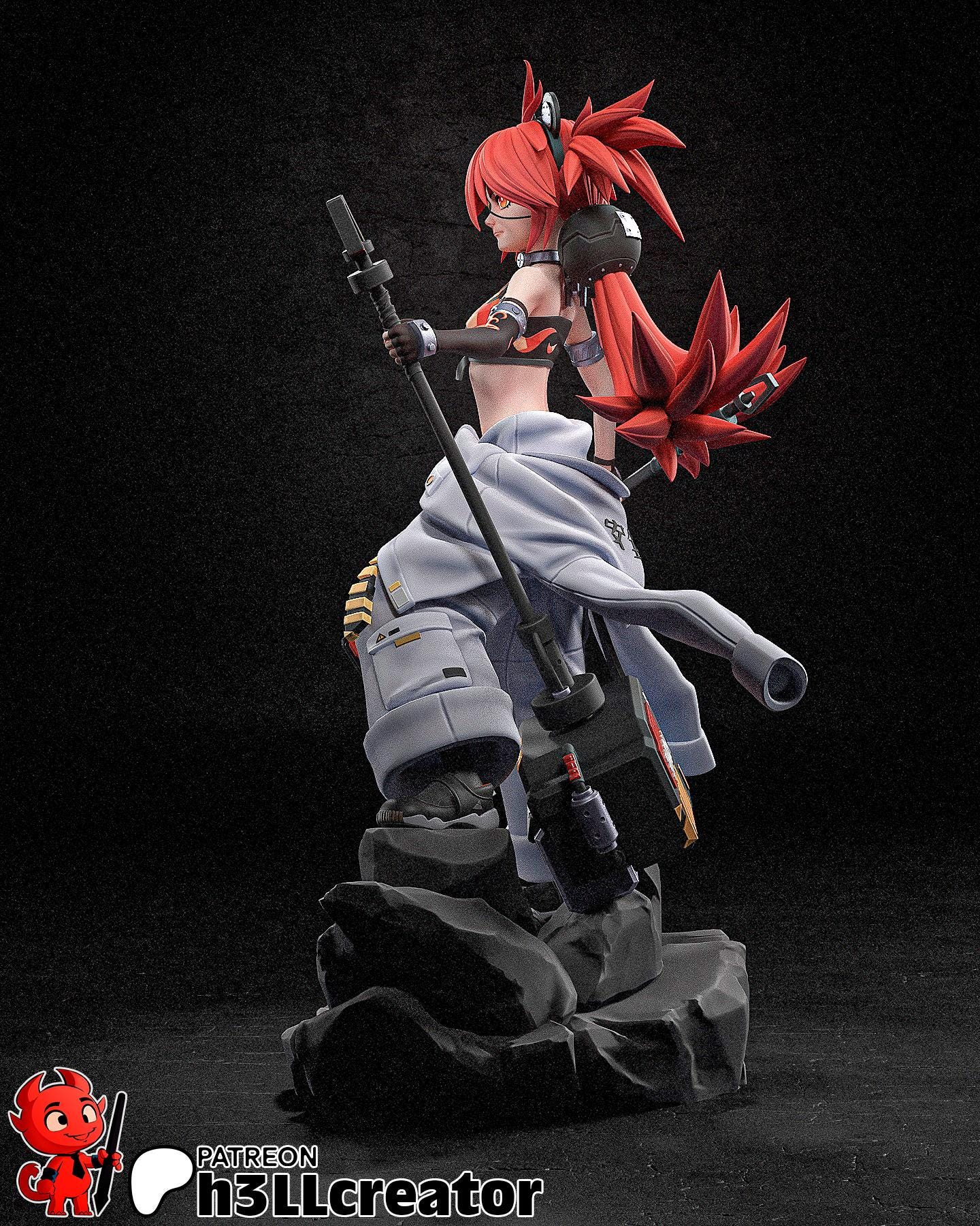 Koleda 3D Printed Resin Figurine | 8k Garage Kit [By h3LLCreator] UNPAINTED!