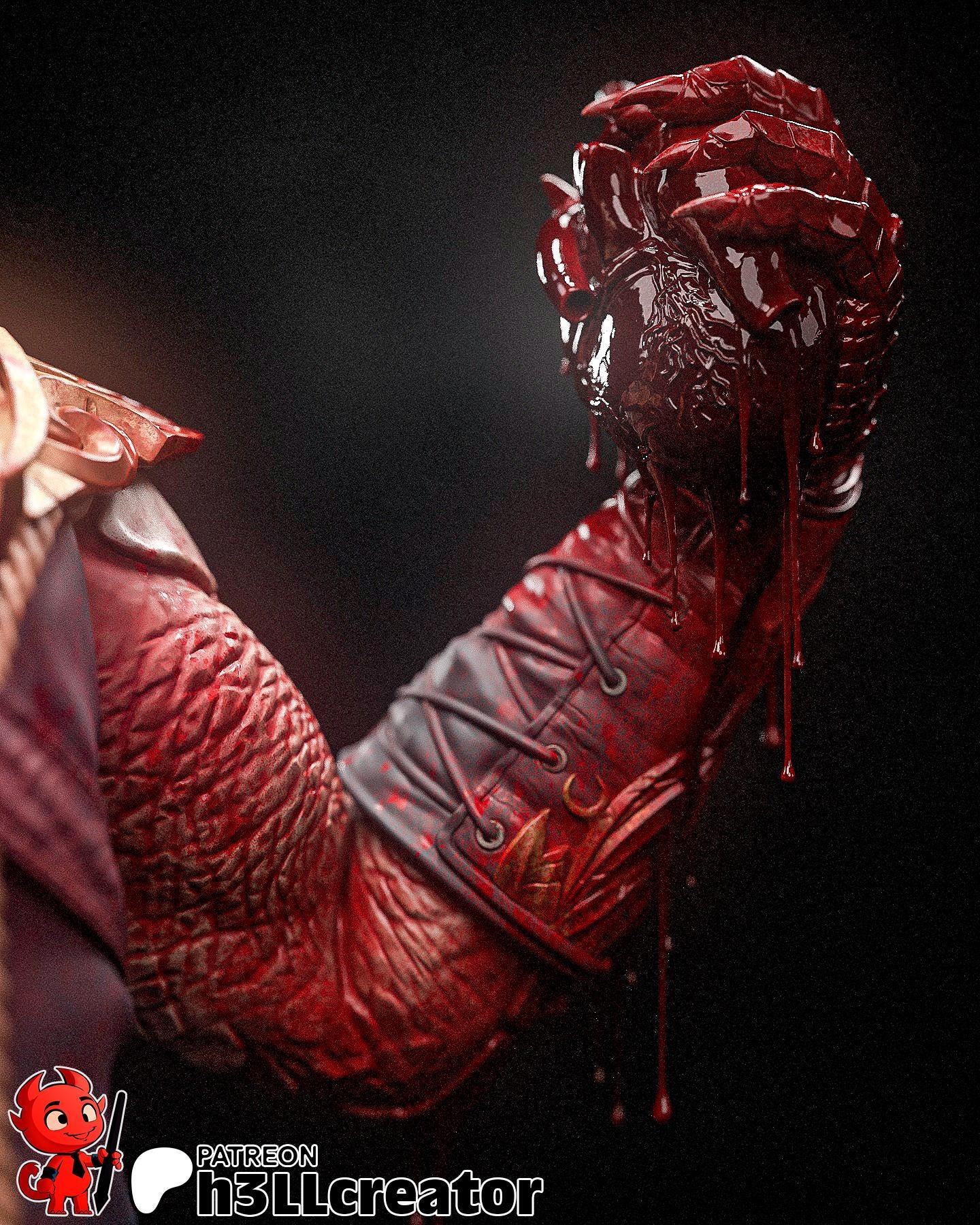 Dark Urge 3D Printed Resin Figurine | 8k Garage Kit [By H3LLCreator] UNPAINTED!