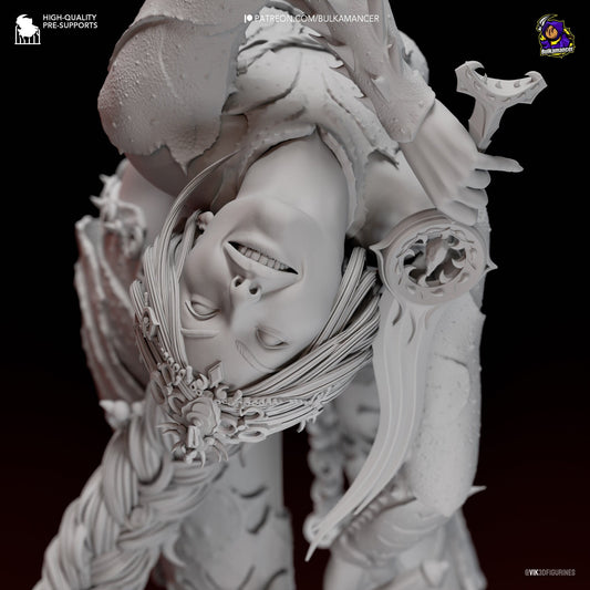 Orin The Red 3D Printed Resin Figurine | 8k Garage Kit [By Bulkamancer] UNPAINTED!